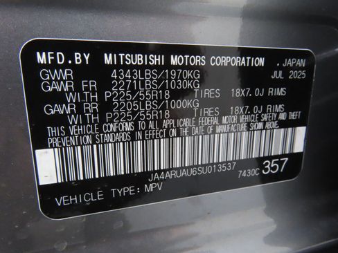 New 2025 Mitsubishi Outlander Sport LE image 26