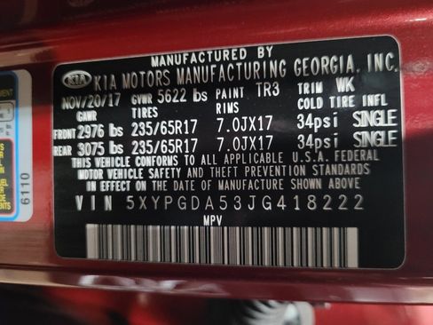 Used 2018 Kia Sorento LX AWD/4WD image 33