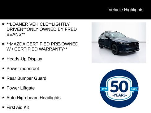 Certified 2025 MAZDA CX-5 2.5 Turbo AWD/4WD image 7