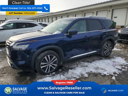 Used 2022 Nissan Pathfinder Platinum AWD/4WD image 1