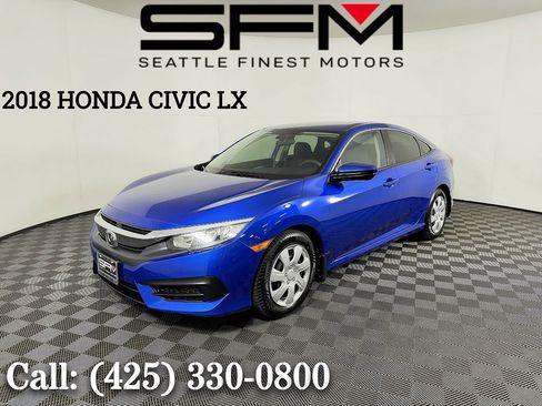 Used 2018 Honda Civic LX image 1