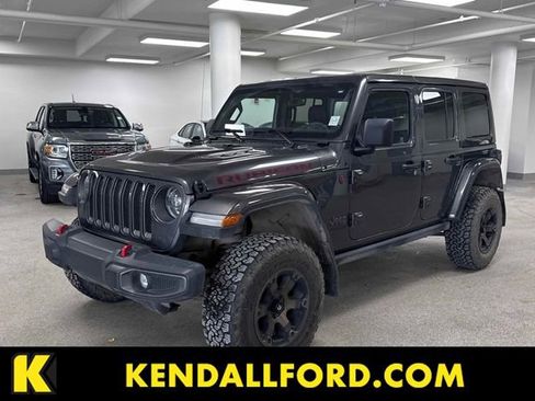 Used 2022 Jeep Wrangler Unlimited Rubicon w/ LED Lighting Group image 1