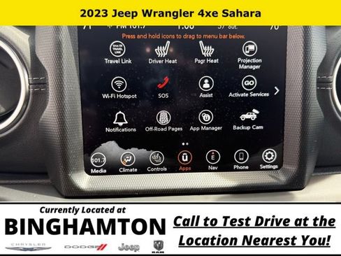 Used 2023 Jeep Wrangler Unlimited Sahara w/ Cold Weather Group AWD/4WD image 16