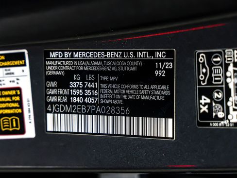 Used 2023 Mercedes-Benz EQS 450+ 4MATIC SUV image 26