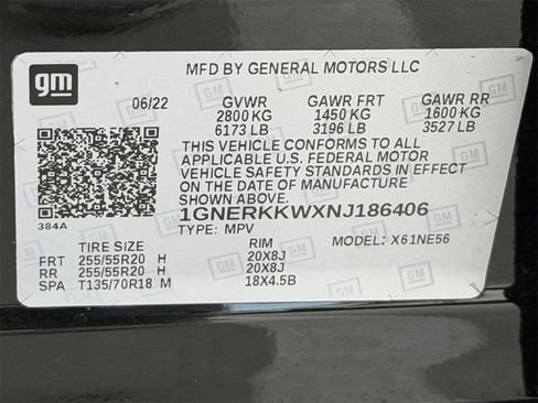 Certified 2022 Chevrolet Traverse Premier w/ Redline Edition image 33