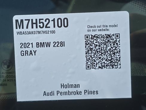 Used 2021 BMW 228i Gran Coupe w/ Convenience Package FWD image 31