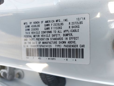 Used 2015 Acura TLX V6 w/ Advance Package FWD image 15