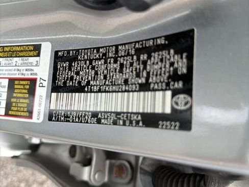 Used 2017 Toyota Camry SE w/ Protection Package (Q2) image 13