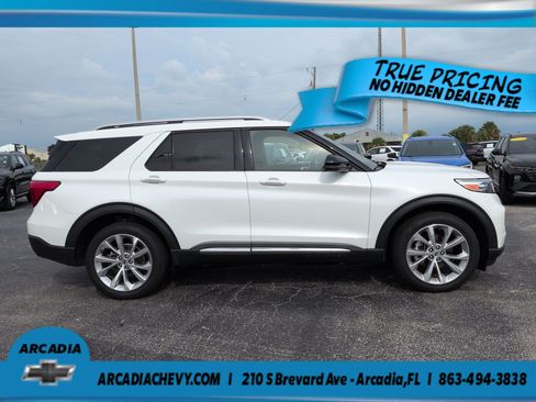 Used 2022 Ford Explorer Platinum w/ Equipment Group 601A AWD/4WD image 3