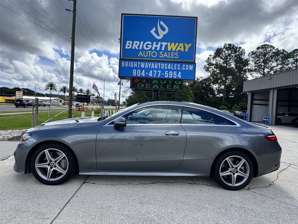 Used 2018 Mercedes-Benz E 400 4MATIC Coupe w/ Premium 1 Package image 2