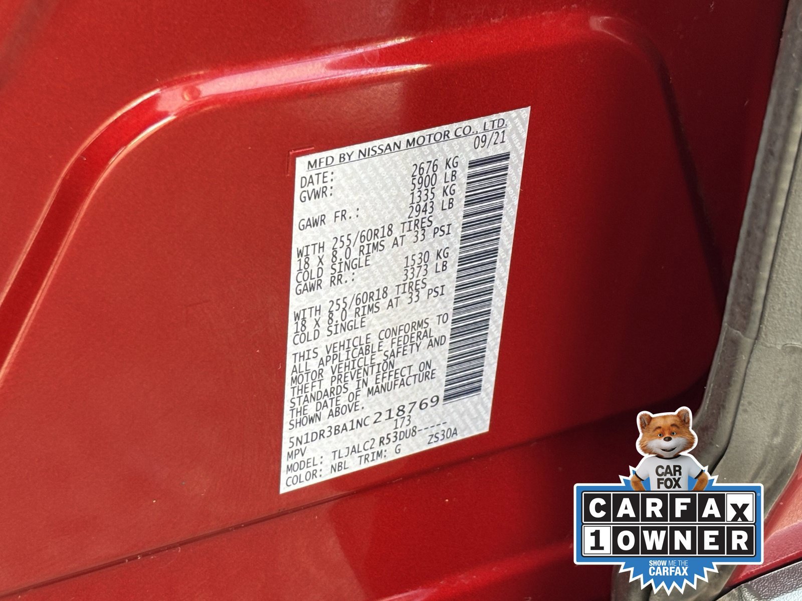 Used 2022 Nissan Pathfinder SV w/ SV Black Package FWD image 33