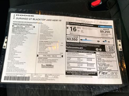 New 2026 Dodge Durango GT w/ Blacktop Package AWD/4WD image 19