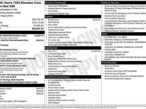 Used 2024 GMC Sierra 1500 Elevation w/ Elevation Premium Package AWD/4WD image 9