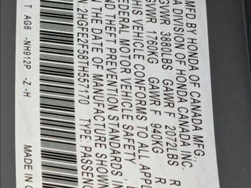 New 2026 Honda Civic Sport image 16