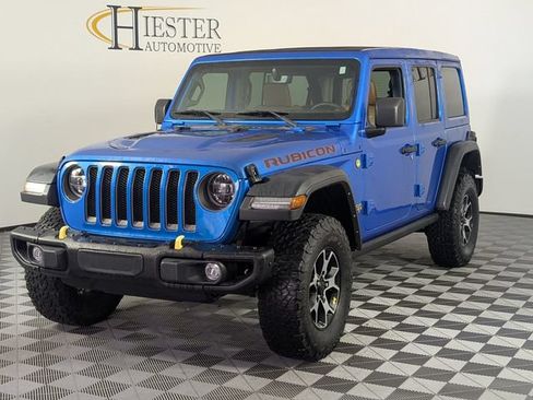 Used 2022 Jeep Wrangler Unlimited Rubicon w/ LED Lighting Group AWD/4WD image 4