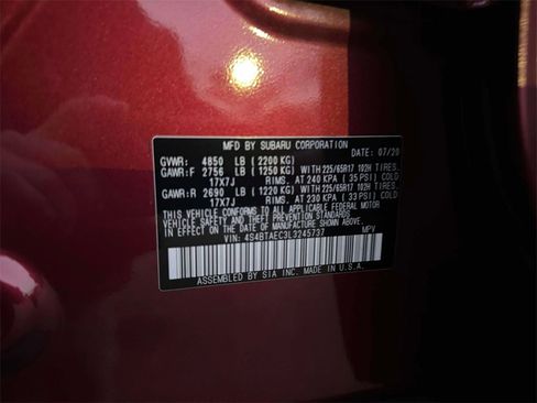 Used 2020 Subaru Outback Premium image 10