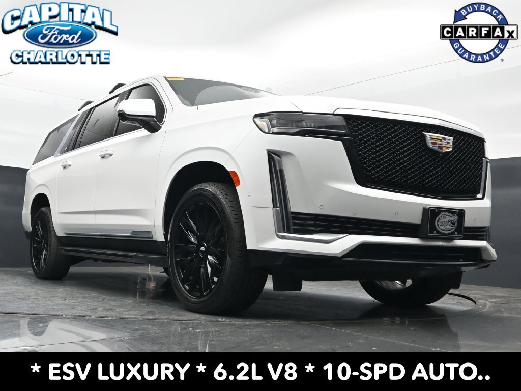 Used 2022 Cadillac Escalade ESV Luxury w/ LPO, Floor Liner Package AWD/4WD image 18