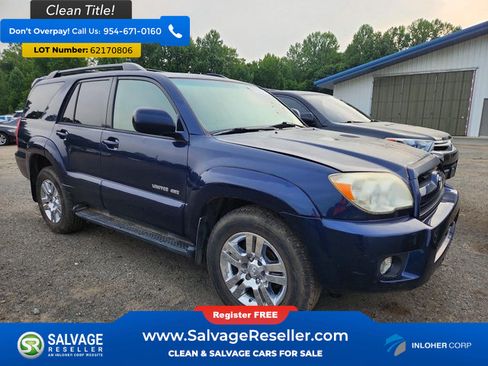 Used 2007 Toyota 4Runner Limited AWD/4WD image 5