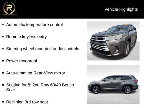 Used 2018 Toyota Highlander XLE FWD image 9