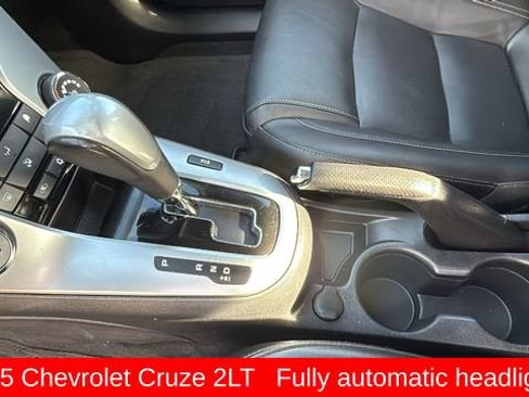 Used 2015 Chevrolet Cruze LT w/ Sun, Sound and Sport Package image 13