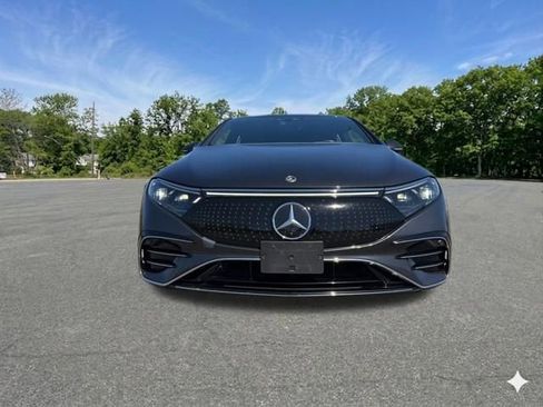 Used 2023 Mercedes-Benz EQS 450+ 4MATIC Sedan w/ AMG Line Exterior Package image 3