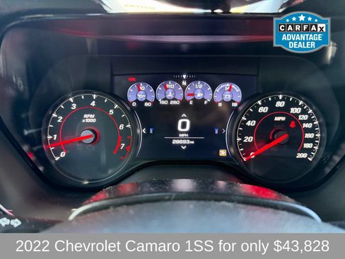 Used 2022 Chevrolet Camaro SS RWD image 15