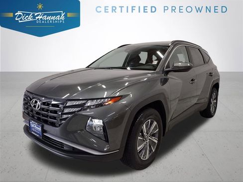 Certified 2024 Hyundai Tucson Blue image 1