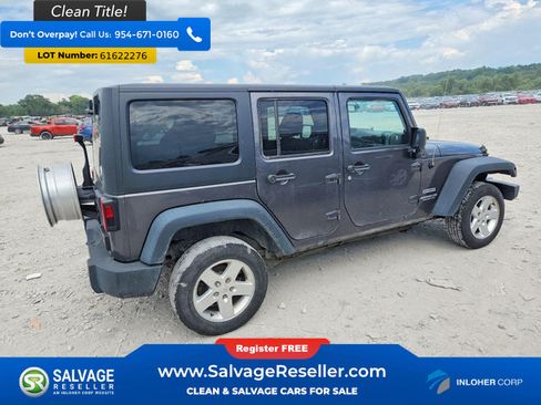 Used 2014 Jeep Wrangler Unlimited Sport w/ Quick Order Package 24S AWD/4WD image 4