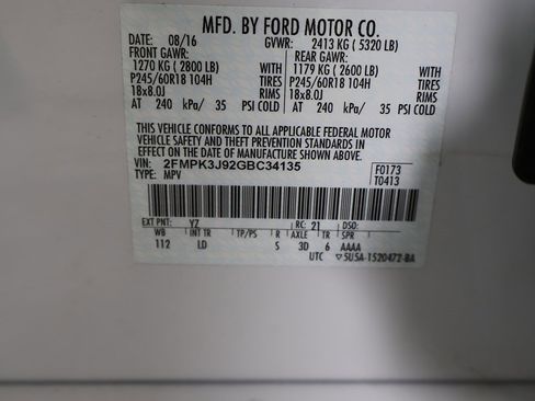 Used 2016 Ford Edge SEL w/ Equipment Group 201A image 43