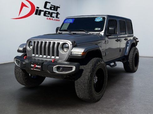 Used 2020 Jeep Wrangler Unlimited Sahara AWD/4WD image 1