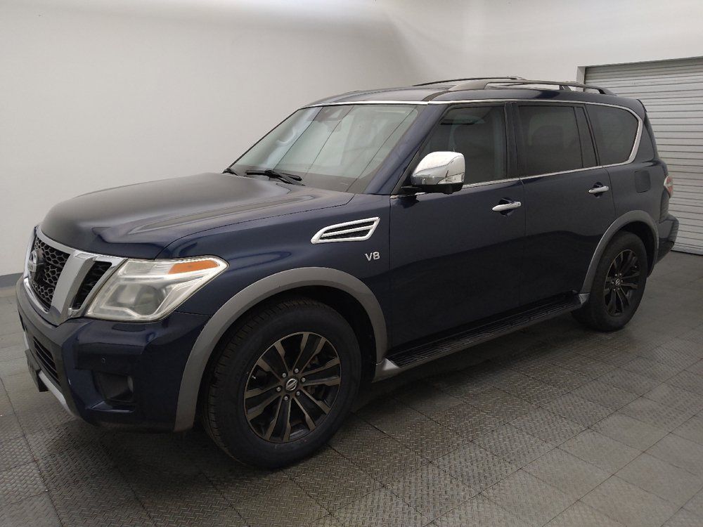 Used 2018 Nissan Armada Platinum w/ Cargo Package RWD image 2