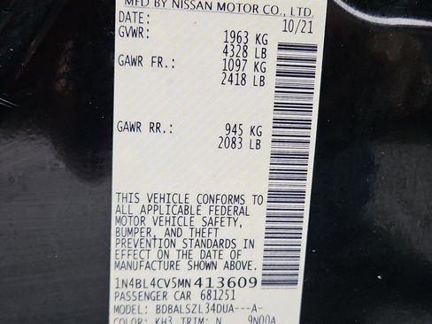 Used 2021 Nissan Altima 2.5 SR image 35