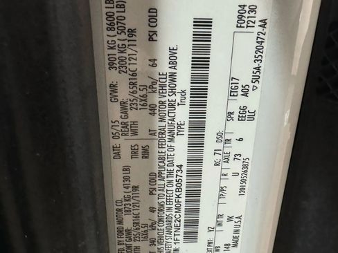 Used 2015 Ford Transit 150 148 Medium Roof image 67