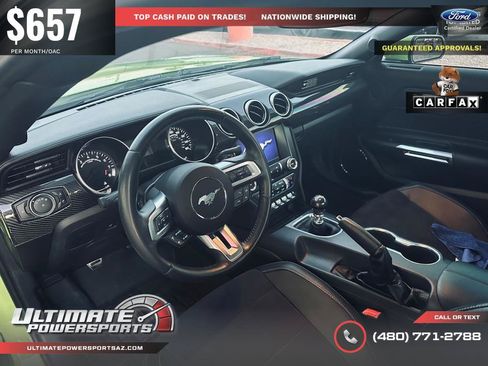 Used 2020 Ford Mustang GT Premium w/ Carbon Sport Interior Package RWD image 9