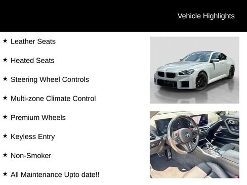 Used 2024 BMW M2 w/ Lighting Package RWD image 16