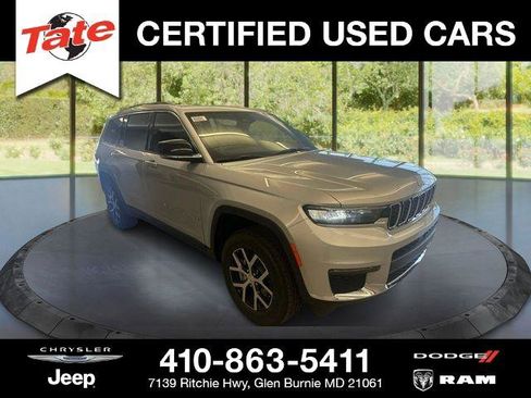 Certified 2025 Jeep Grand Cherokee L Limited w/ Trailer Tow Package AWD/4WD image 1