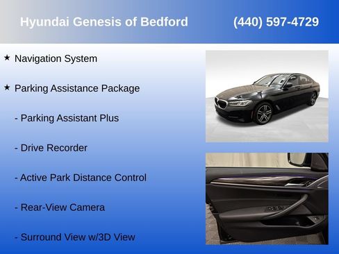 Used 2021 BMW 540i xDrive w/ Premium Package AWD/4WD image 7