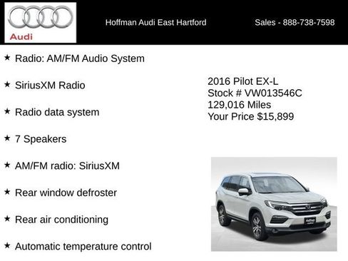 Used 2016 Honda Pilot EX-L image 6