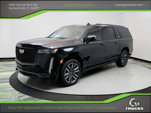 Used 2022 Cadillac Escalade ESV Sport w/ Touring Package AWD/4WD image 1