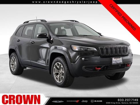 Certified 2022 Jeep Cherokee Trailhawk w/ Sound & Nav Group image 1