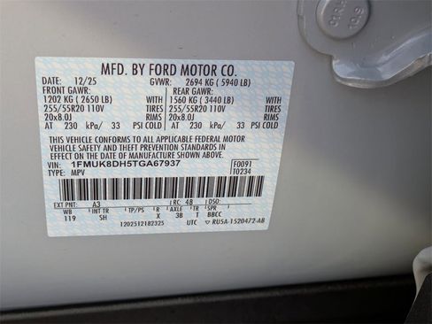 New 2026 Ford Explorer Active w/ Active Comfort Package image 25