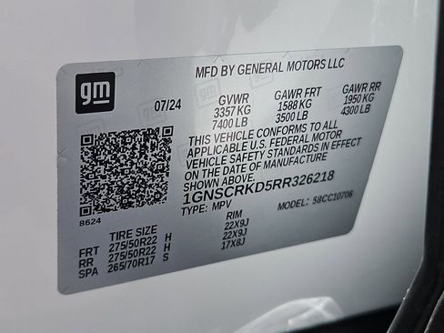 Certified 2024 Chevrolet Tahoe RST w/ Luxury Package RWD image 35