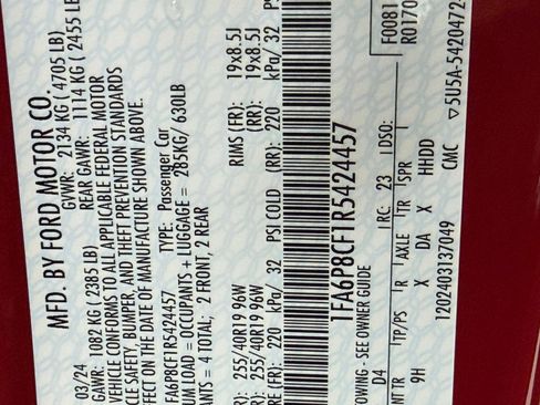 Used 2024 Ford Mustang GT Premium image 19