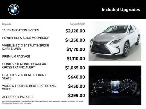 Used 2018 Lexus RX 350 FWD w/ Premium Package image 4