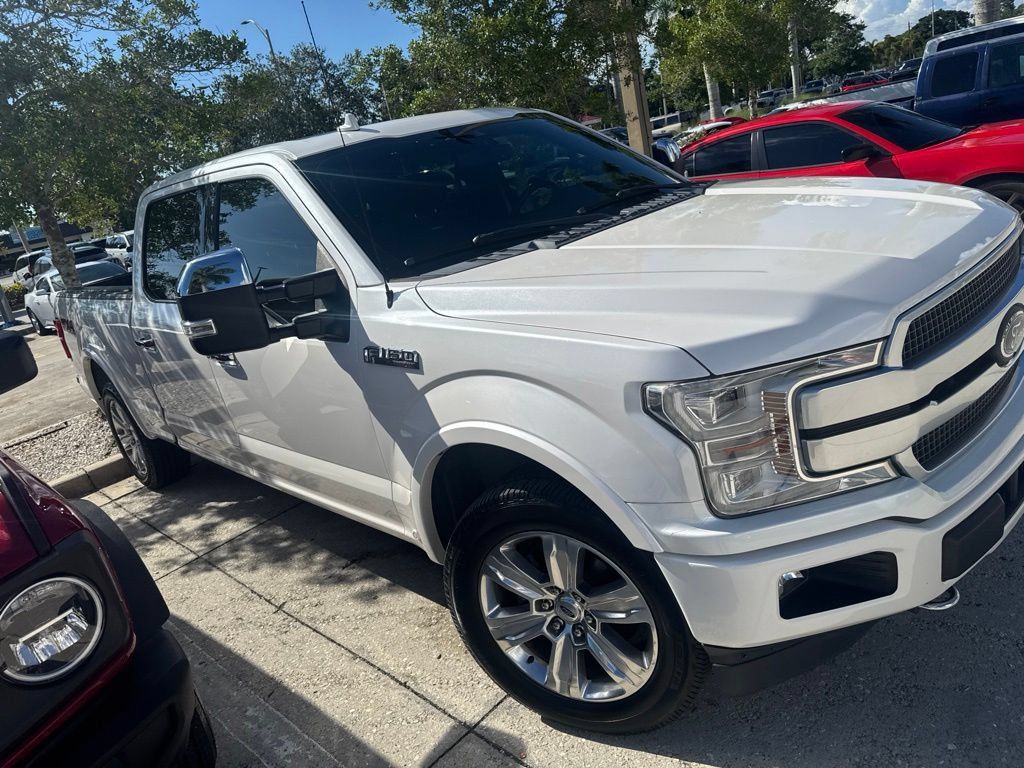 Used 2019 Ford F150 Platinum w/ Equipment Group 701A Luxury AWD/4WD image 3
