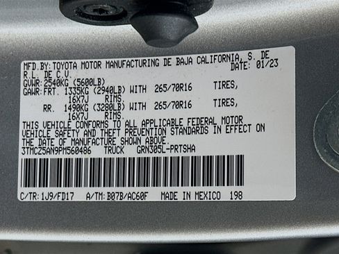 Used 2023 Toyota Tacoma TRD Off-Road image 12