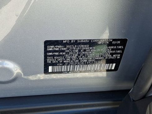 New 2026 Subaru Outback Premium AWD/4WD image 17