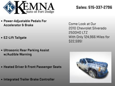 Used 2010 Chevrolet Silverado 2500 LTZ w/ Convenience Package image 7