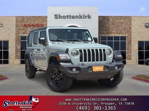 Used 2024 Jeep Wrangler Unlimited Sport AWD/4WD image 1