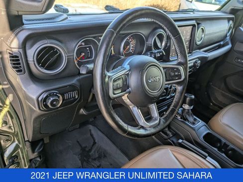 Used 2021 Jeep Wrangler Unlimited Sahara image 17
